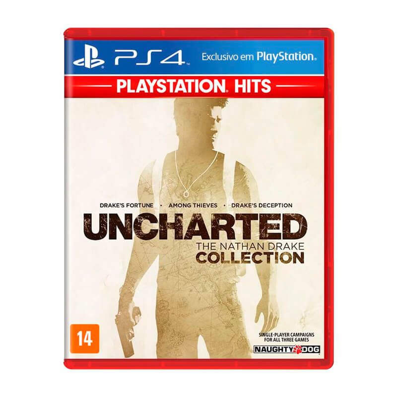 Combo Jogos Uncharted 4: A Thief's End + Uncharted: The Nathan Drake Collection - PS4