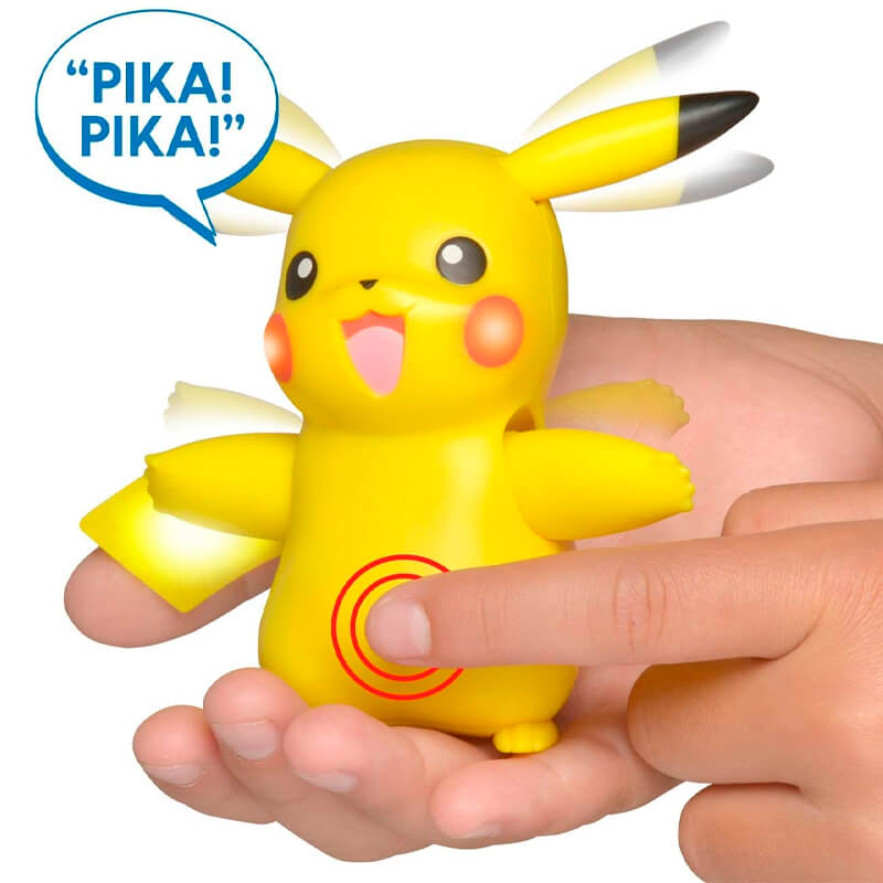 Figura Interativa Pokémon My Partner Pikachu | Jazwares