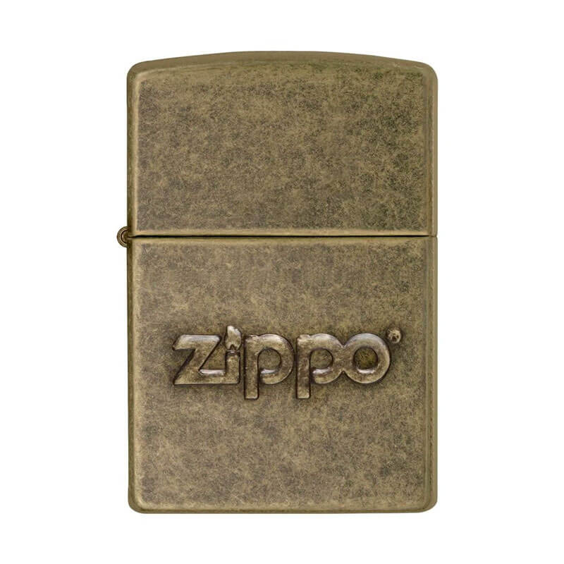 Isqueiro Zippo 28994 Classic Zippo Stamp Latão Antigo
