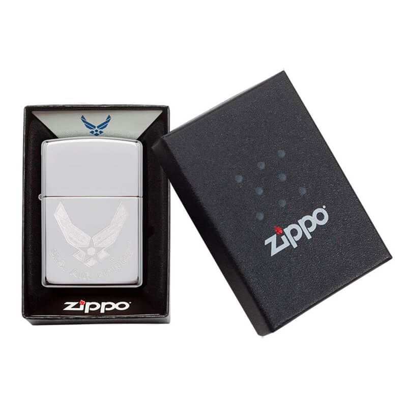 Isqueiro Zippo 29887 Classic Cromado U.S Air Force™ Polido
