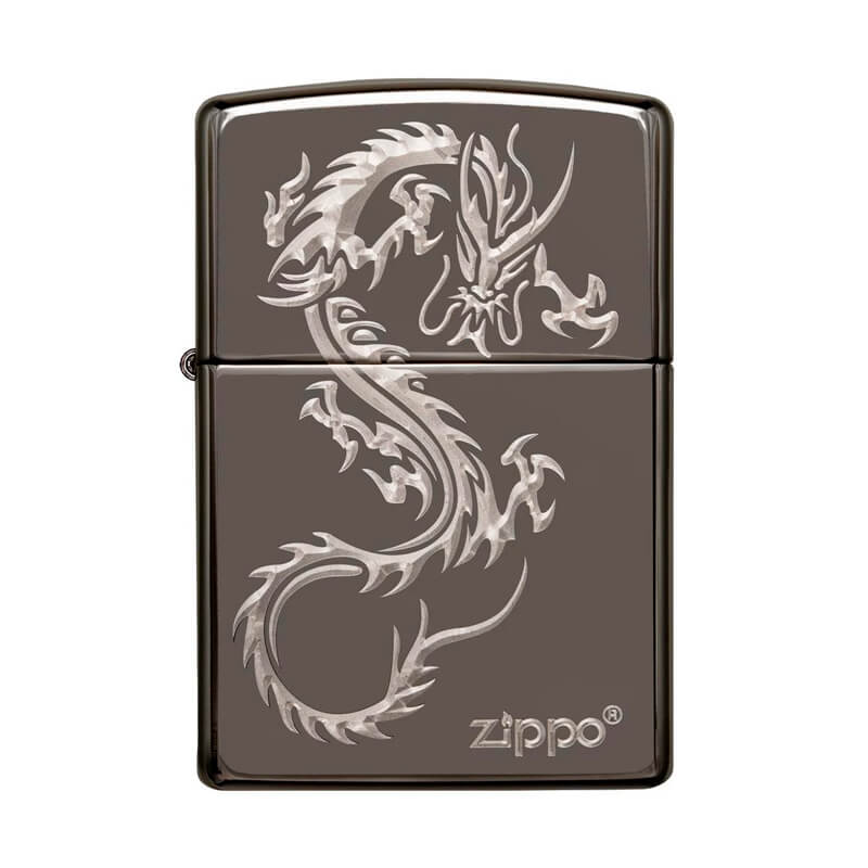 Isqueiro Zippo 49030 Classic Chinese Dragon Black Ice®