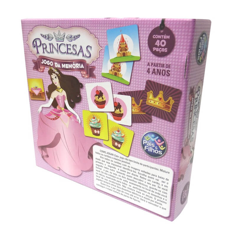 Jogo da Memória - Princesas | Pais & Filhos