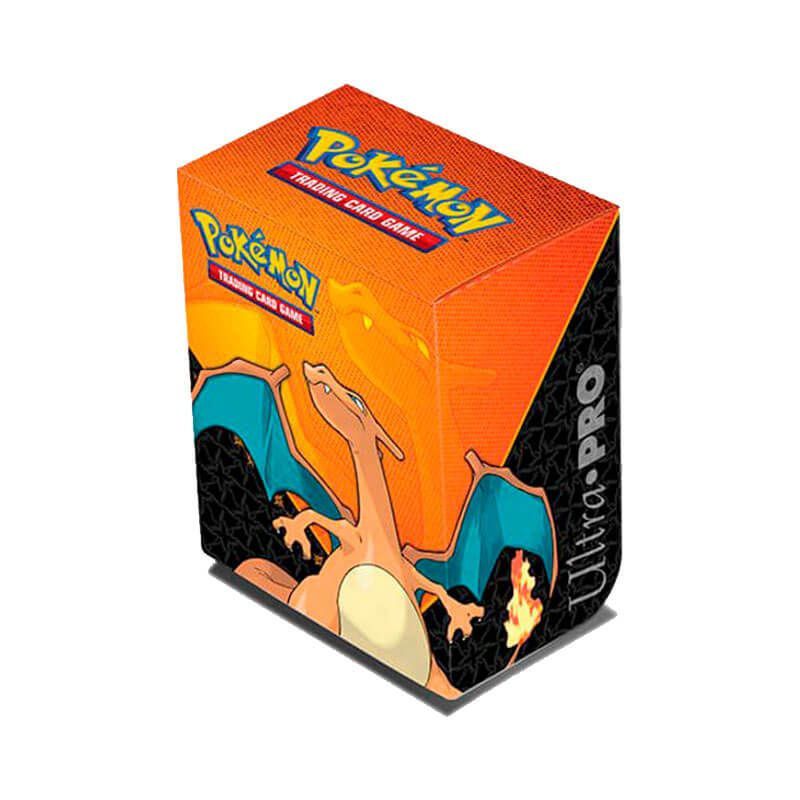 Kit Pasta + Sleeve + Deck Box Oficial Ultra Pro - Pokémon TCG: Charizard