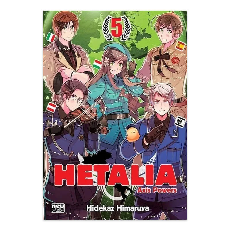 Mangá Hetalia: Axis Power - Volume 05