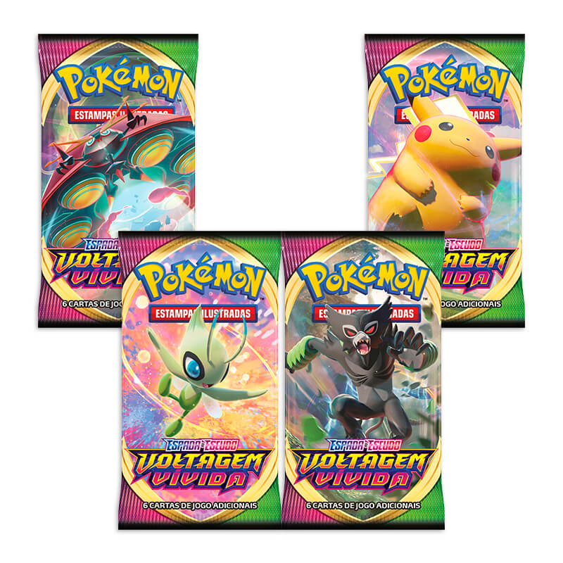 Pokémon TCG: Booster Box (36 pacotes) SWSH4 Voltagem Vívida