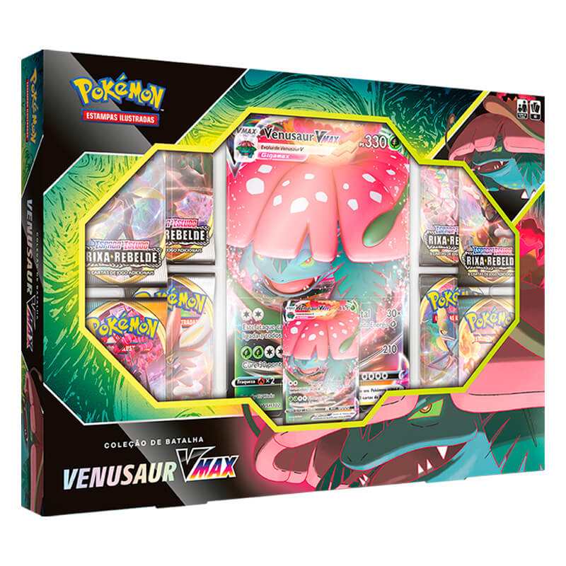 Pokémon TCG: Box Coleção de Batalha Venusaur VMAX