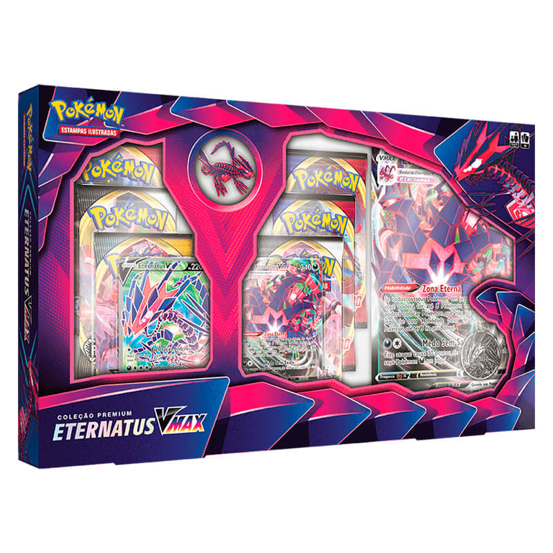 Pokémon TCG: Box Coleção Premium - Eternatus VMAX