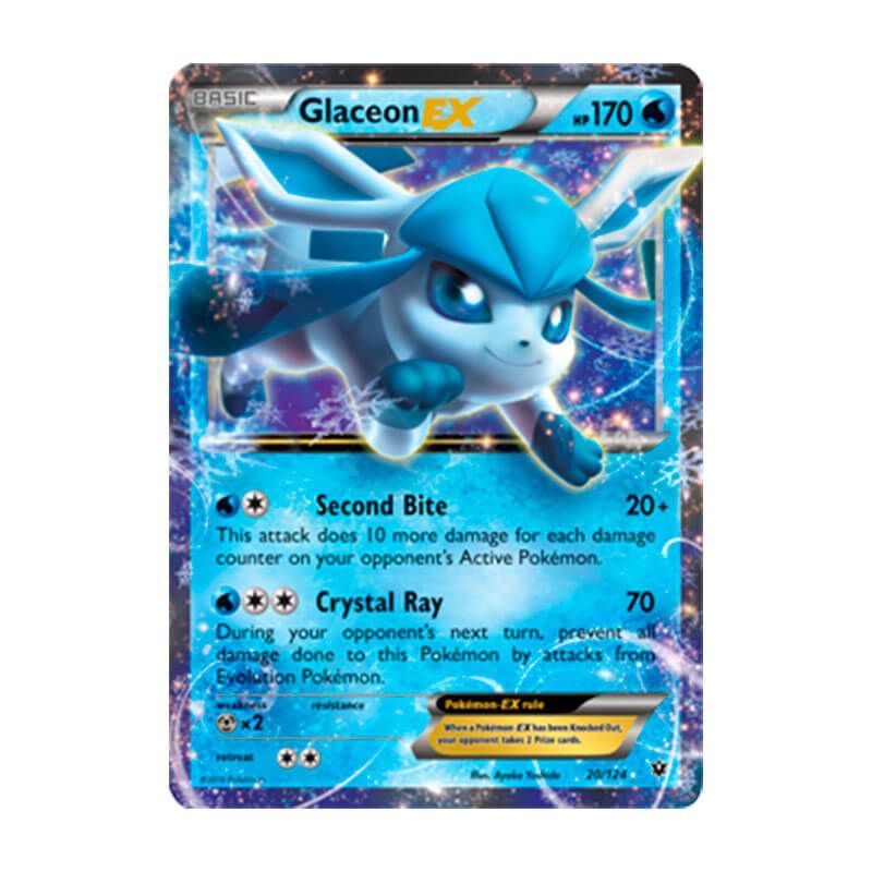 Pokémon TCG: Glaceon EX (20/124) - XY10 Fusão de Destinos