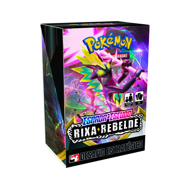 Pokémon TCG: Kit Desafio Estratégico - SWSH2 Rixa Rebelde