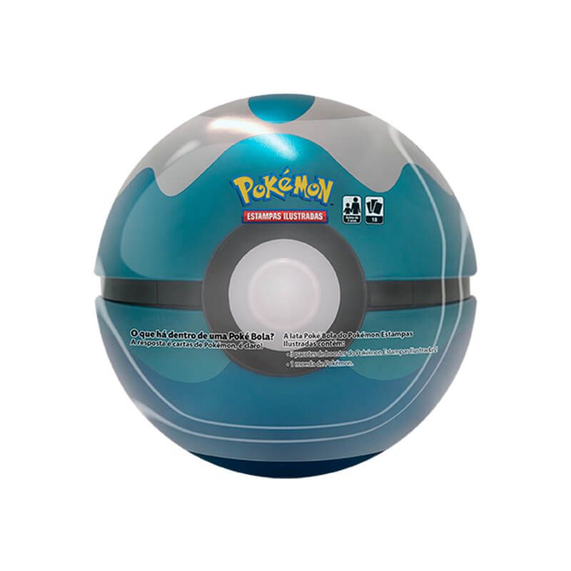 Pokémon TCG: Lata Colecionável Poké Bola (Dive Ball/Bola Mergulho)