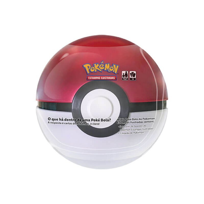 Pokémon TCG: Latas Colecionáveis Poké Bola (Poké Ball) + Dive Ball/Bola Mergulho