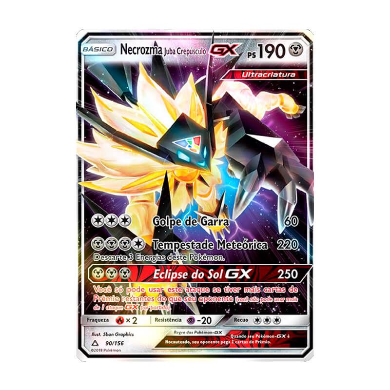 Pokémon TCG: Necrozma Juba Crepúsculo GX (90/156) - SM5 Ultra Prisma