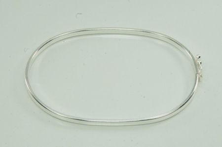 Bracelete Feminino Prata Maciço 19 cm