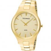 Relógio Technos Feminino Dourado Aço Inoxidável Analógico GL20GR/4X