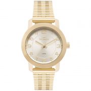 Relógio Technos Feminino Dourado Elegance Aço Inox Analógico 2035MLR/4B