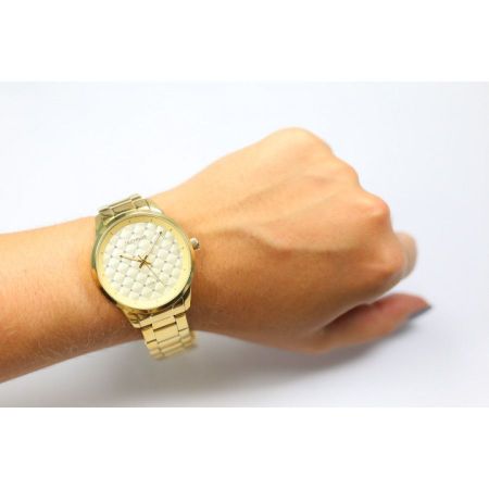 Relógio Technos Feminino Dourado Fashion Trend Analógico Aço Inox 2035LXU/4D