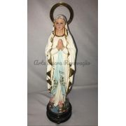 Nossa Senhora de Lourdes - altura 25cm - fabricada em durata
