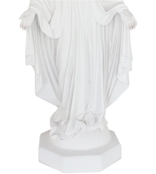 Nossa Senhora das Graças - em pó de mármore e resina - 82cm