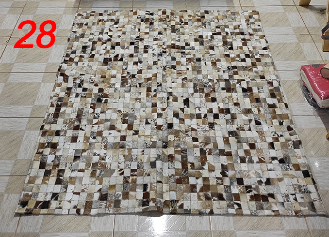 Tapete Mosaico Retangular Vários Modelos tamanho 2,00x1,50 - Luiz Couros