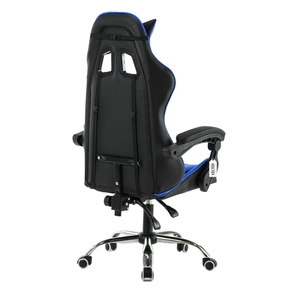 Cadeira Gamer Giratória Kelter Azul V705