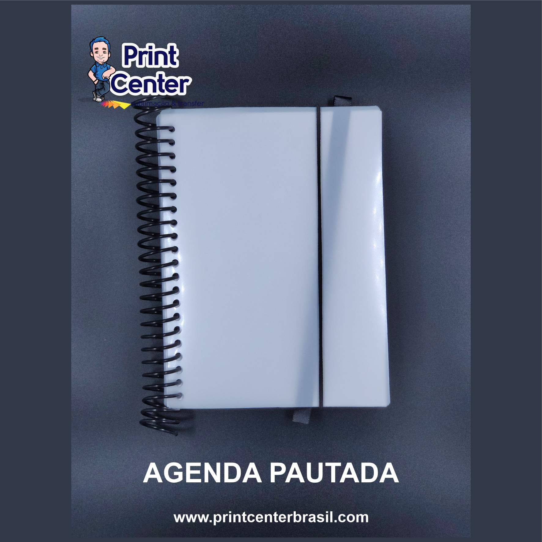 Agenda Permanente p/ Sublimação - 200 páginas