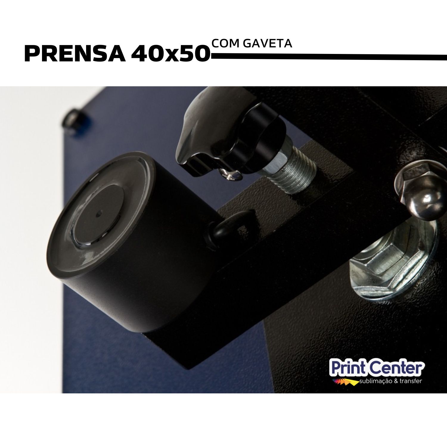 Prensa Térmica Plana com Gaveta 40x50 Premium