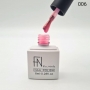 Esmalte em gel fan nails rosa com glitter - 006