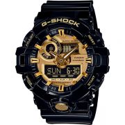 Relógio Casio G-Shock GA-710GB-1ADR Resistente a choques