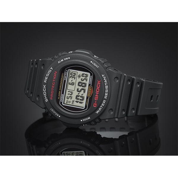 Relógio Casio G-Shock DW-5750E-1DR Resistente a choques  - TREINIT 
