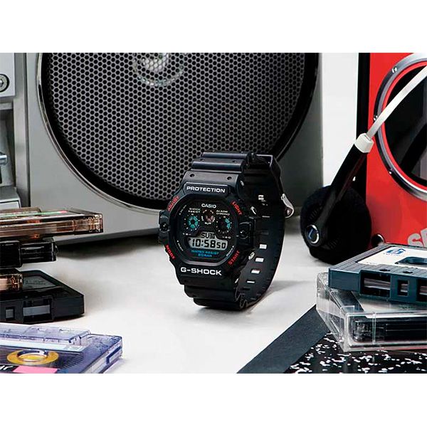 Relógio Casio G-Shock DW-5900-1DR Revival Resistente a choques - TREINIT 