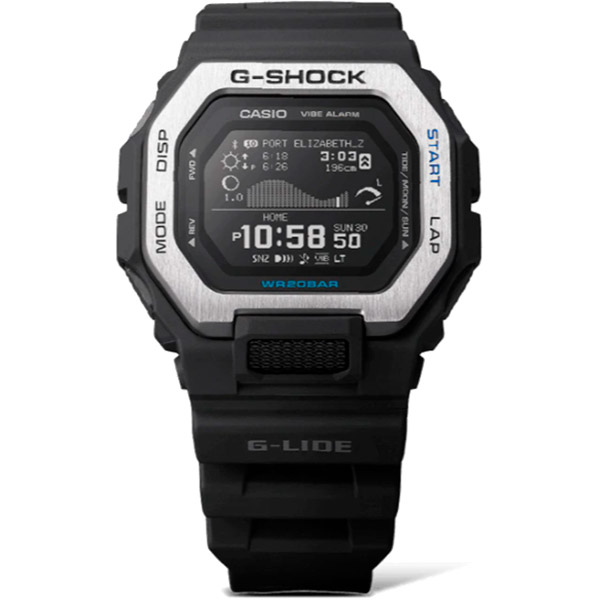 Relógio Casio G-Shock G-Lide (Maré/Bluetooth) GBX-100-1DR - TREINIT 