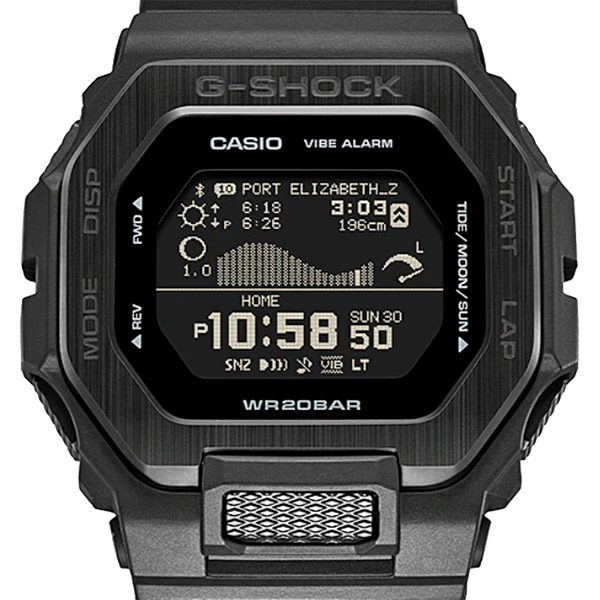 Relógio Casio G-Shock G-Lide (Maré/Bluetooth) GBX-100NS-1DR  - TREINIT 