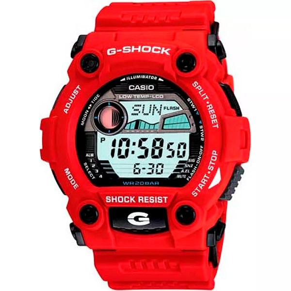 Relógio Casio G-Shock G-Rescue Tábua de Maré G-7900A-4DR  - TREINIT 
