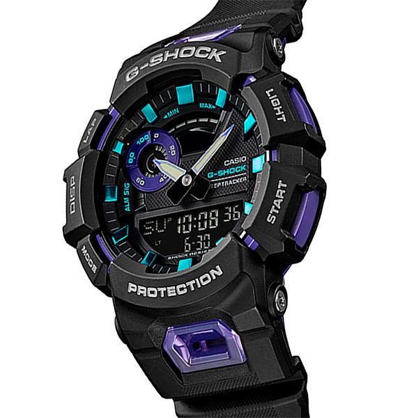 Relógio Casio G-Shock G-Squad Sports GBA-900-1A6DR Contador de Passos Bluetooth - TREINIT 