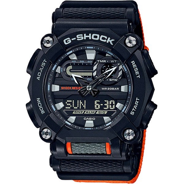 Relógio Casio G-Shock GA-900C-1A4DR Resistente a choques - TREINIT 