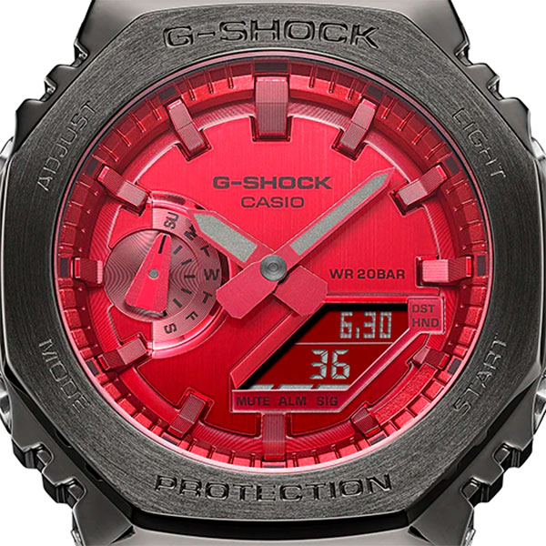 Relógio Casio G-Shock GM-2100B-4ADR Aço Inoxidável - TREINIT 
