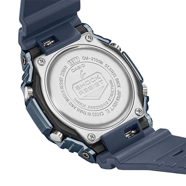 Relógio Casio G-Shock GM-2100N-2ADR Aço Inoxidável - TREINIT 