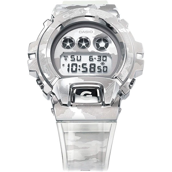 Relógio Casio G-Shock GM-6900SCM-1DR Caixa em Aço Inoxidável - TREINIT 