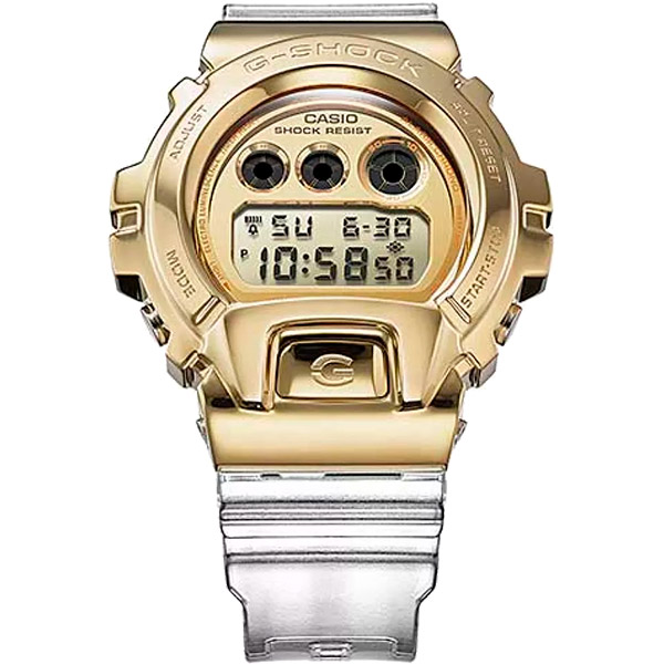 Relógio Casio G-Shock GM-6900SG-9DR Caixa em Aço Inoxidável - TREINIT 