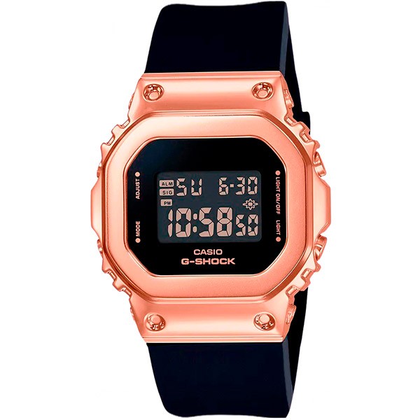 Relógio Casio G-Shock GM-S5600PG-1DR Caixa em Aço Inoxidável - TREINIT 