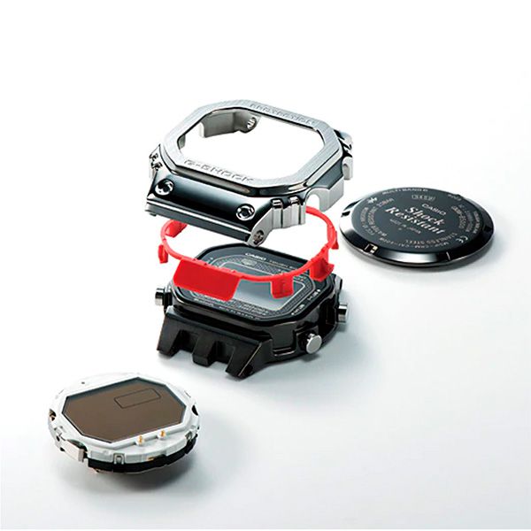 Relógio Casio G-Shock GMW-B5000D-1DR Tough Solar e Bluetooth - TREINIT 
