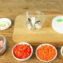 Formas de Silicone Para Cozinhar Ovos + Processador Manual de Alimentos