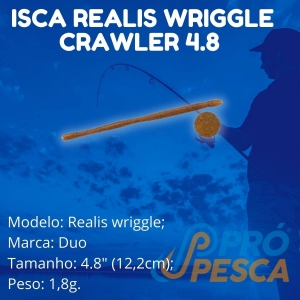 Isca Artificial Duo Realis Wriggle Crawler 12,2 cm - Foto 2