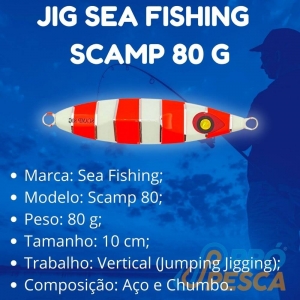 Isca Sea Fishing Scamp 80 g - Foto 1
