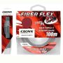Linha Crown Multifilamento Fiber Flex 8x 100 m Cinza - Foto 0