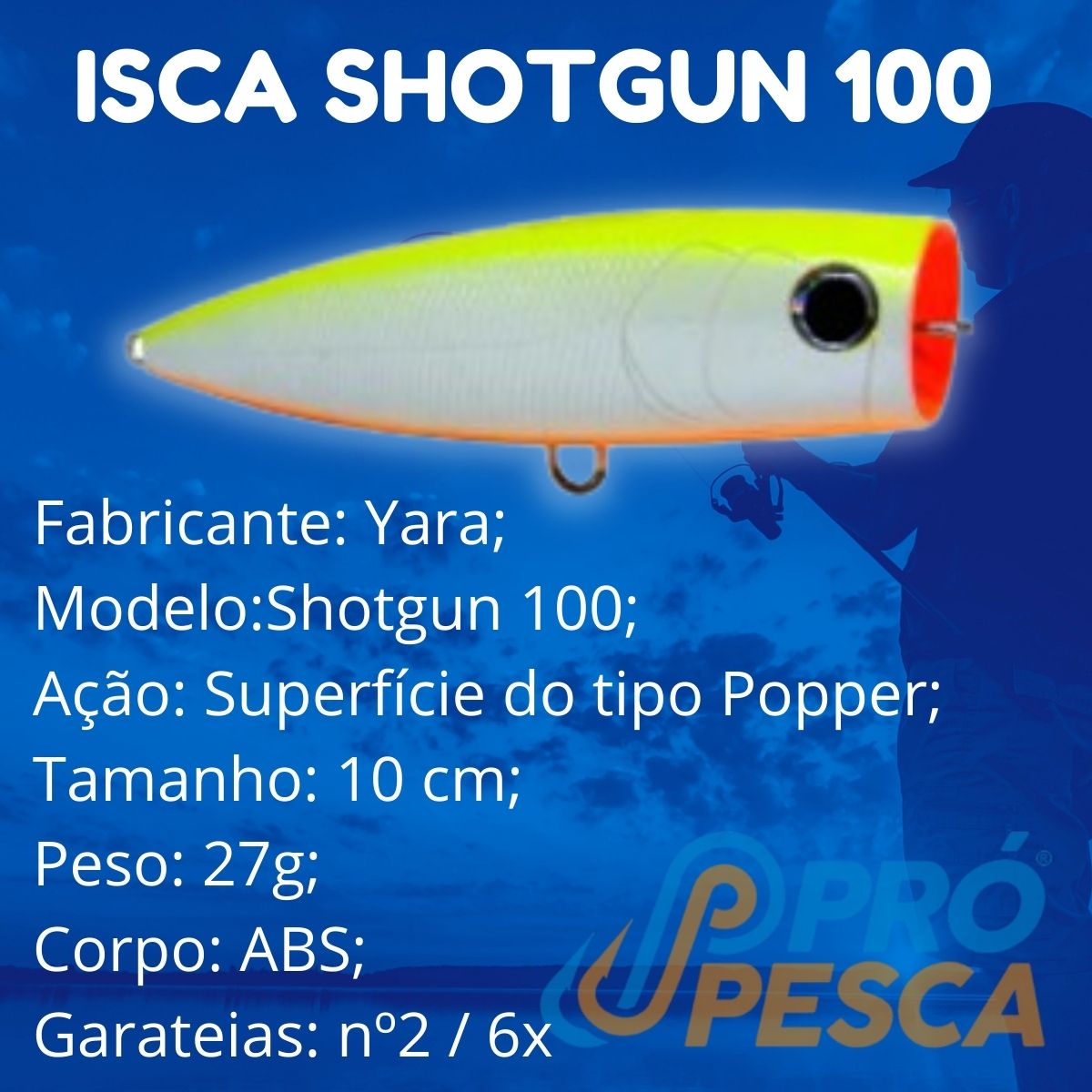Isca Yara Shotgun 100 - Foto 3