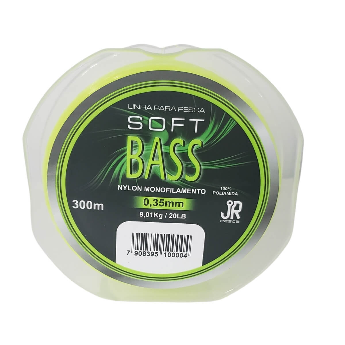 Linha Soft Bass Amarela Jr Pesca (300 m) - Foto 0