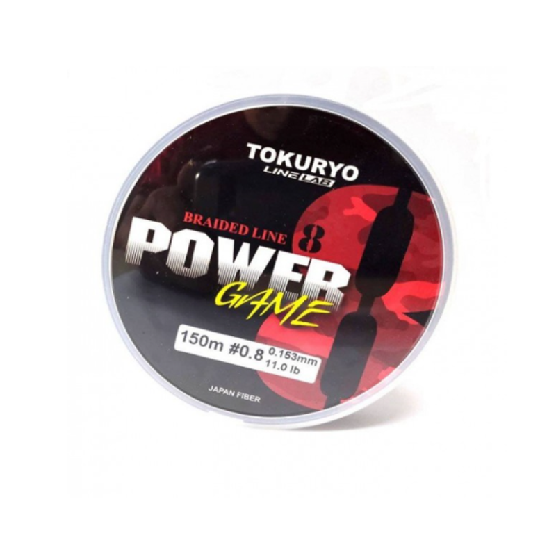 Linha Multifilamento Tokuryo Power Game X8 Multicolor 150 m - Foto 0