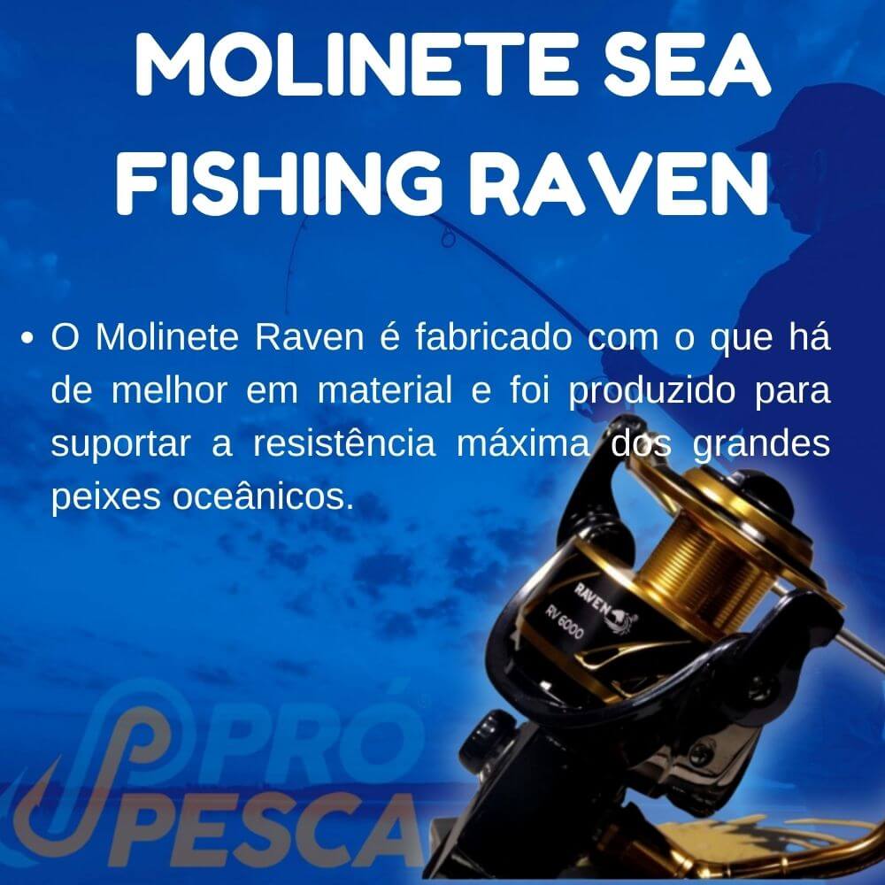 Molinete Sea Fishing Raven - Foto 3