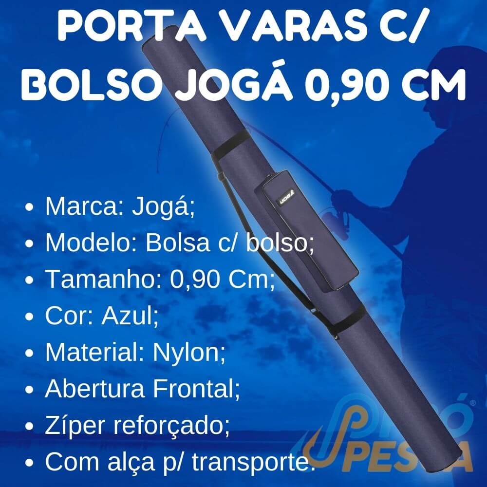 Porta Varas Jogá c/ Bolso Lateral 90 Cm - Foto 6